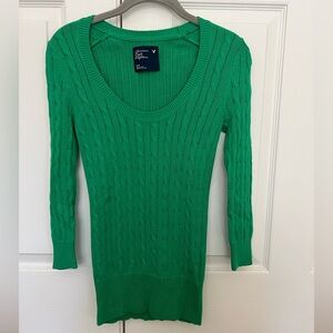 American Eagle Sweater - Size Small | Color: Green